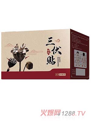 三伏貼穴位敷貼健康養(yǎng)生草本萃取使用方便