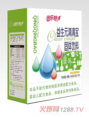 倍樂媽咪益生元清清寶160克盒裝