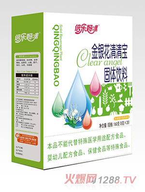 倍樂媽咪金銀花清清寶160克盒裝