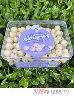 兩個(gè)寶貝榴蓮味酸奶山楂