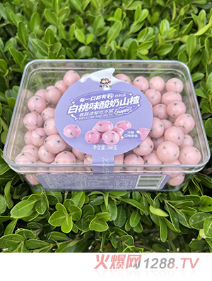 兩個(gè)寶貝白桃味酸奶山楂