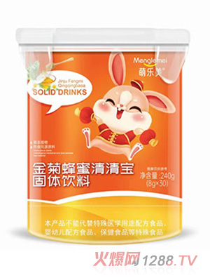 萌樂(lè)美金菊蜂蜜清清寶桶裝