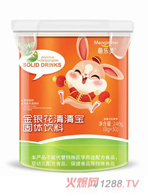 萌樂(lè)美金銀花清清寶桶裝