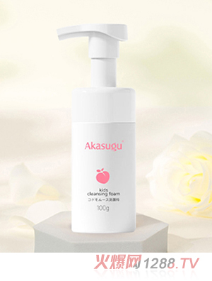愛(ài)舒屋Akasugu兒童柔潤(rùn)潔面泡泡