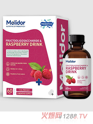 妙益多低聚果糖樹莓飲品