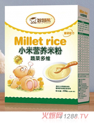 智慧熊蔬菜多維小米營養(yǎng)米粉 盒裝