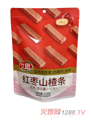 久思紅棗山楂條