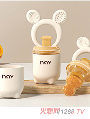 諾愛(ài)因全身硅膠輔食咬咬袋