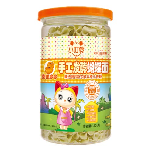 小叮鈴手工發(fā)酵蝴蝶面南瓜