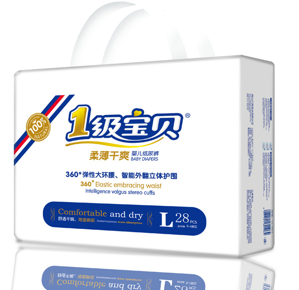 1級(jí)寶貝柔薄干爽紙尿褲L28