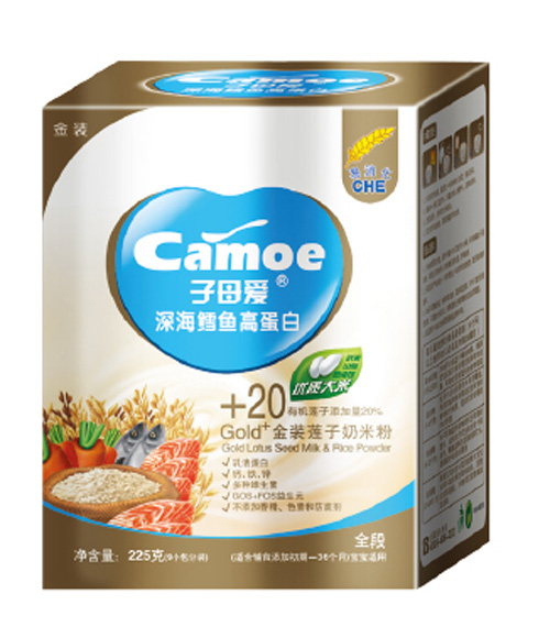 子母愛嬰幼深海鱈魚高蛋白奶米粉盒裝