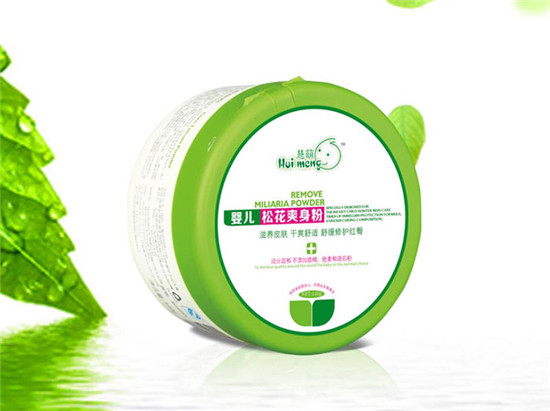 慧萌嬰兒松花爽身粉