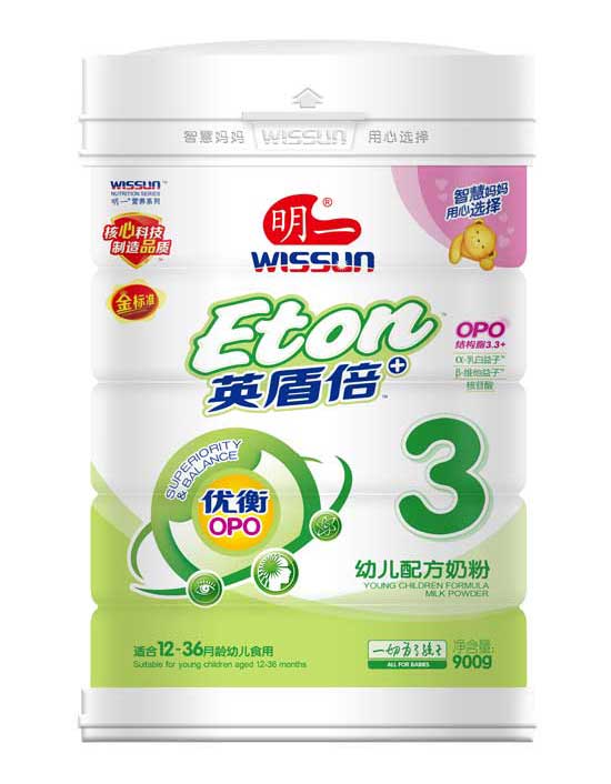 明一英盾倍幼兒配方奶粉3段