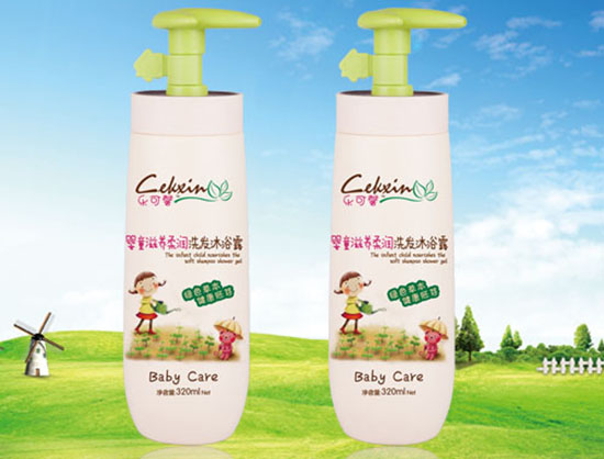 樂(lè)可馨嬰童滋養(yǎng)柔潤(rùn)洗發(fā)沐浴露320ml