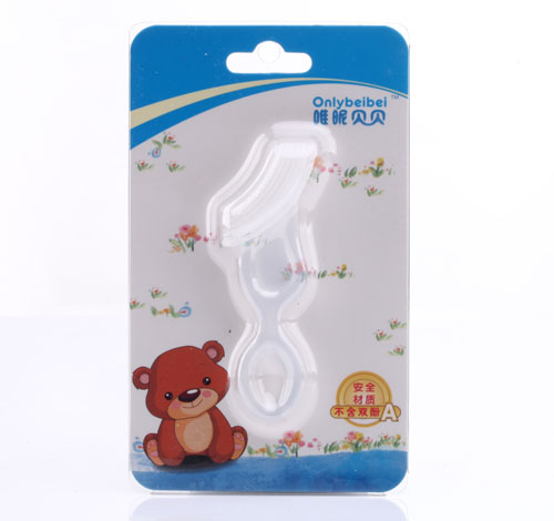 唯昵貝貝握把乳牙刷