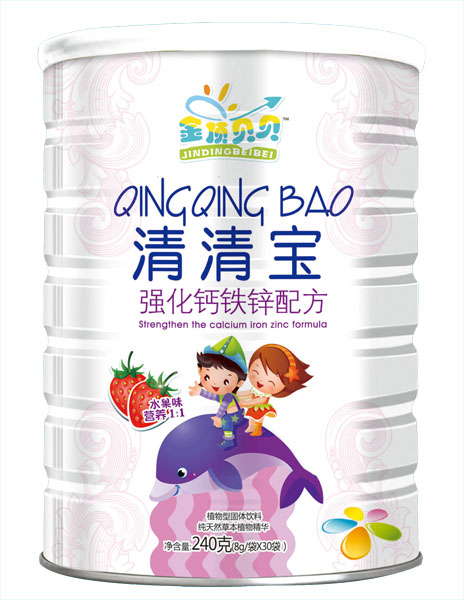 金頂貝貝強(qiáng)化鈣鐵鋅配方清清寶聽(tīng)裝