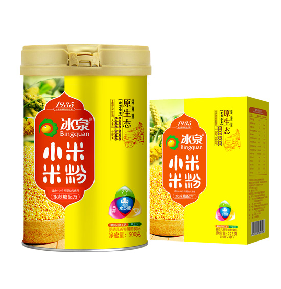 冰泉水蘇糖小米米粉