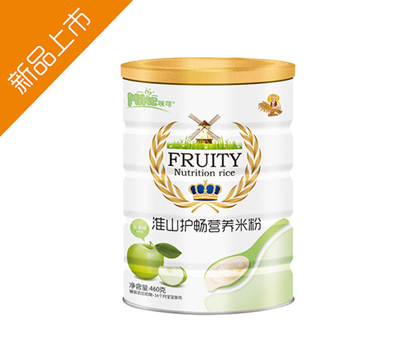 咪可準山護暢水果奶米粉-(聽-蘋果味)