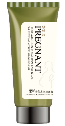 寶孕清瑩水潤潔面膏