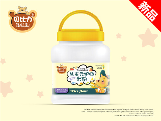 貝比力益生元護暢米粉800克